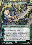 Garruk Wildspeaker (SLP-042)  Foil - Secret Lair Showdown (Borderless)