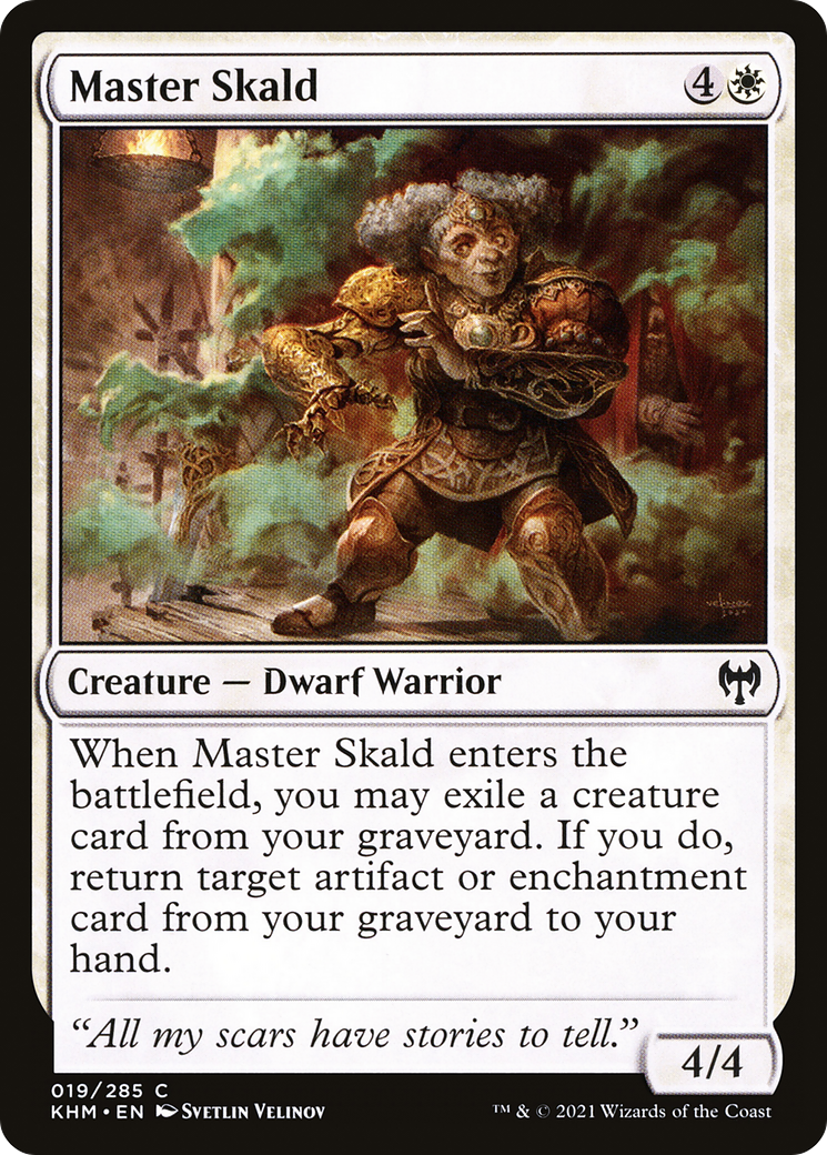 Master Skald (KHM-019)  - Kaldheim
