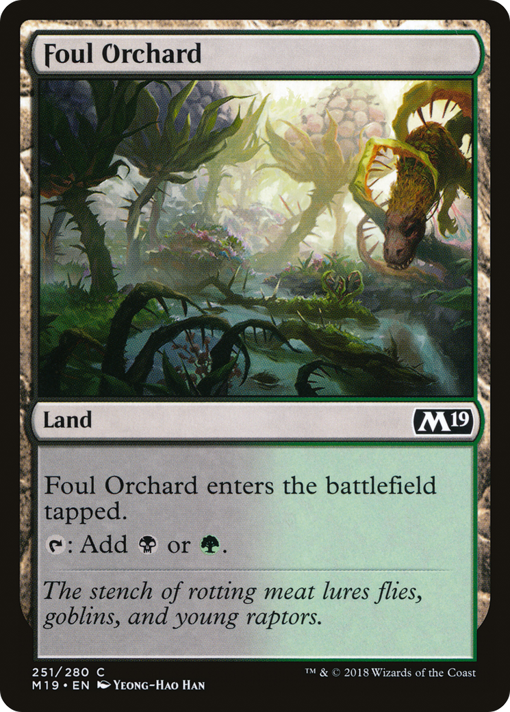 Foul Orchard (M19-251)  - Core Set 2019