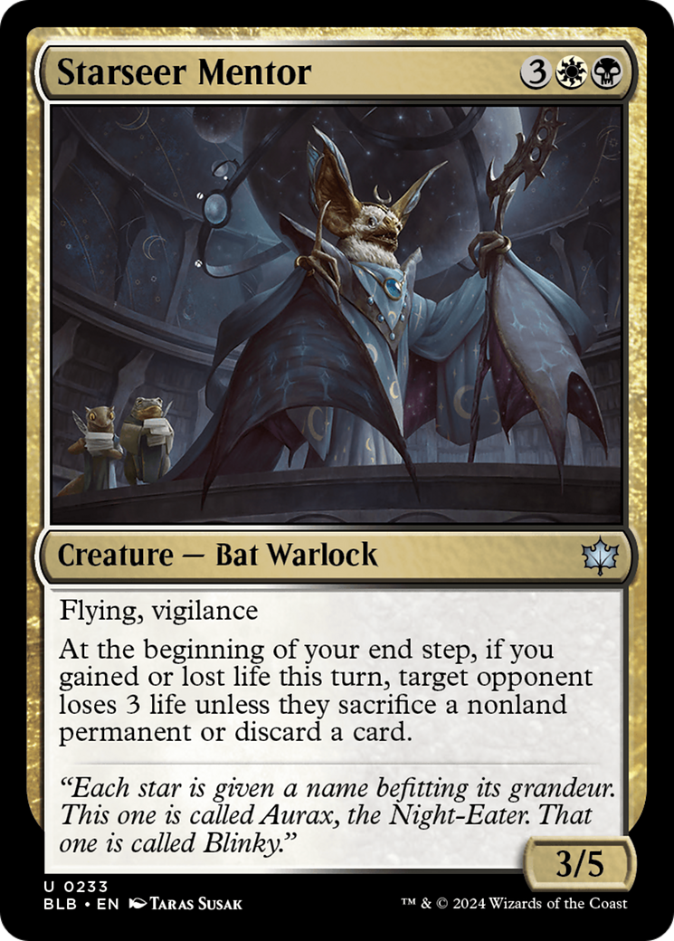 Starseer Mentor (BLB-233)  Foil - Bloomburrow