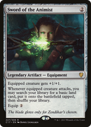 Sword of the Animist (C17-227)  - Commander 2017