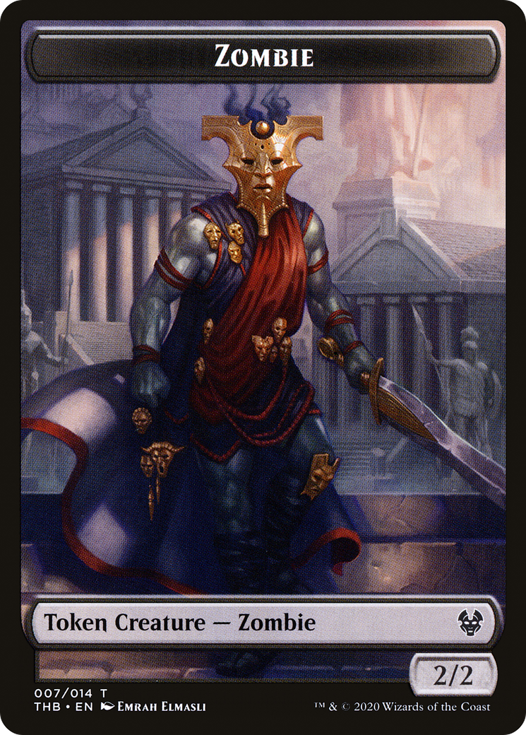 Zombie (TTHB-007) - Theros Beyond Death Tokens