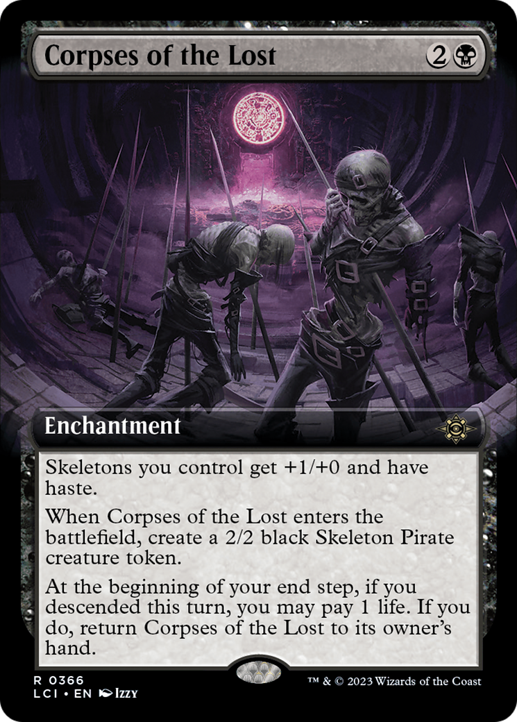 Corpses of the Lost (Extended Art) (LCI-366)  - The Lost Caverns of Ixalan: (Extended Art)