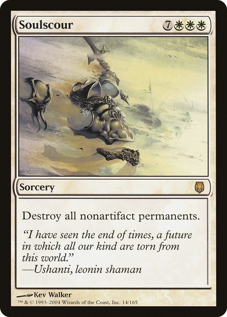 Soulscour (DST-014) - Darksteel Foil