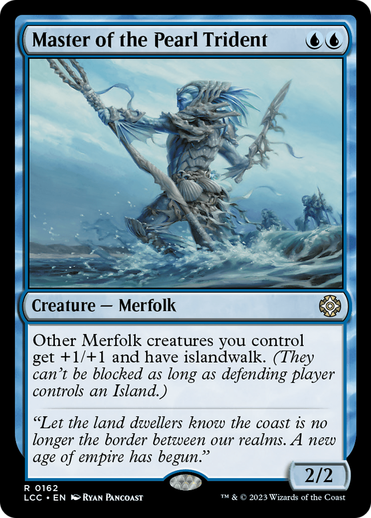 Master of the Pearl Trident (LCC-162)  - The Lost Caverns of Ixalan Commander