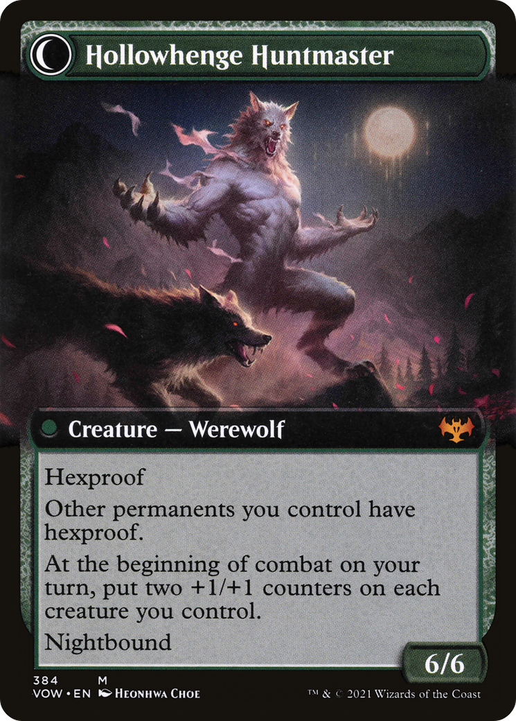 Avabruck Caretaker (Extended Art) (VOW-384) - Innistrad: Crimson Vow: (Extended Art, Double Faced Transform) Foil