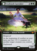 Avabruck Caretaker (Extended Art) (VOW-384)  Foil - Innistrad: Crimson Vow: (Extended Art, Double Faced Transform)