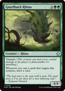 Gnarlback Rhino (FDN-638)  - Foundations
