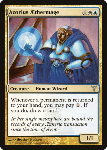 Azorius Aethermage (DIS-104)  Foil - Dissension