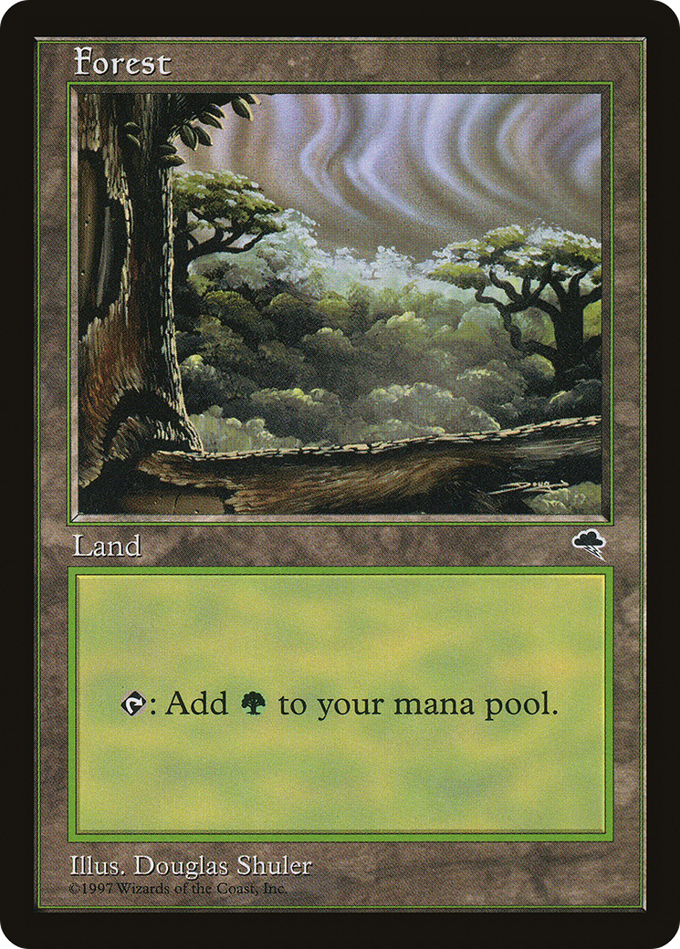 Forest (Cloudy) (TMP-349)  - Tempest