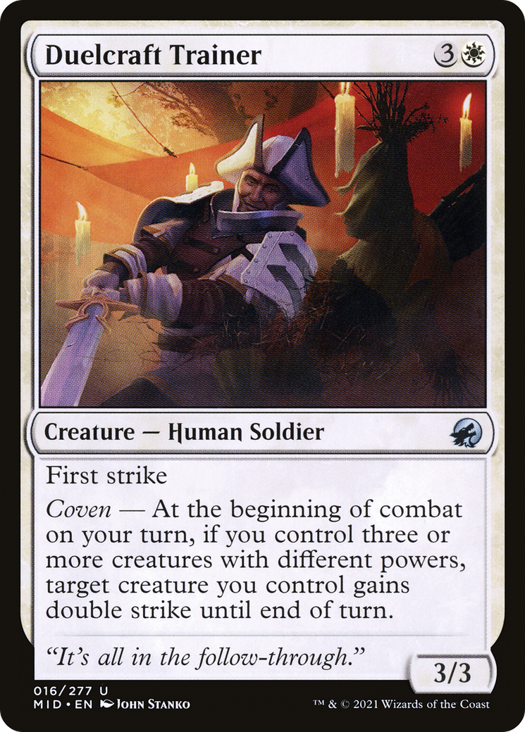 Duelcraft Trainer (MID-016)  - Innistrad: Midnight Hunt