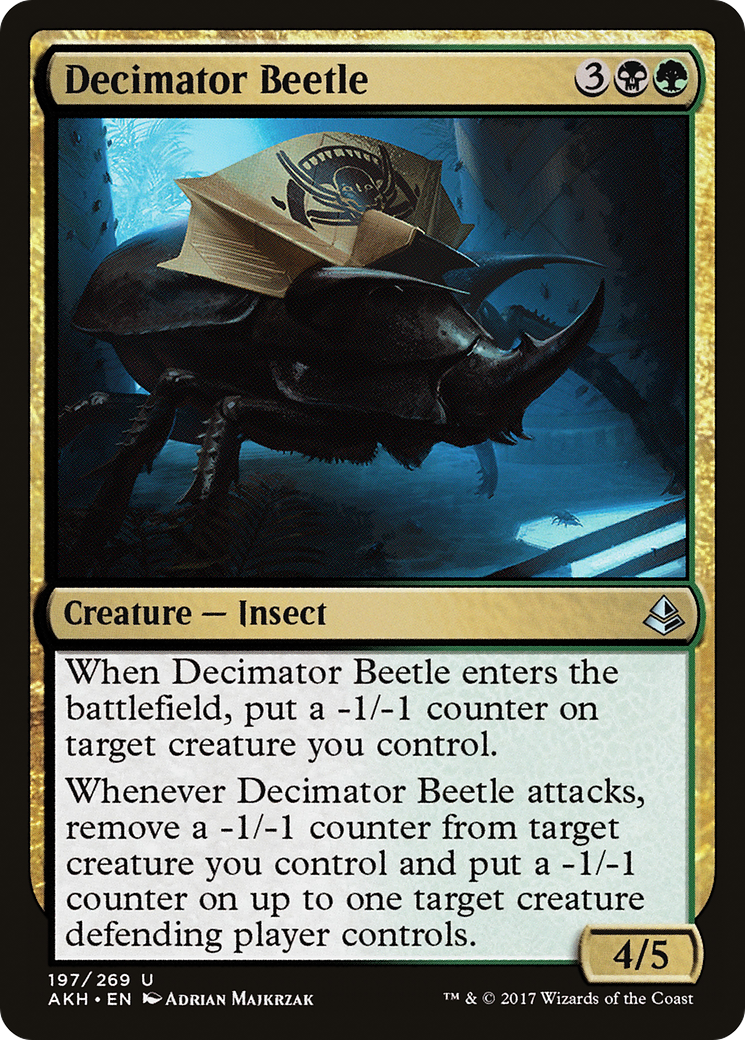 Decimator Beetle (AKH-197)  - Amonkhet