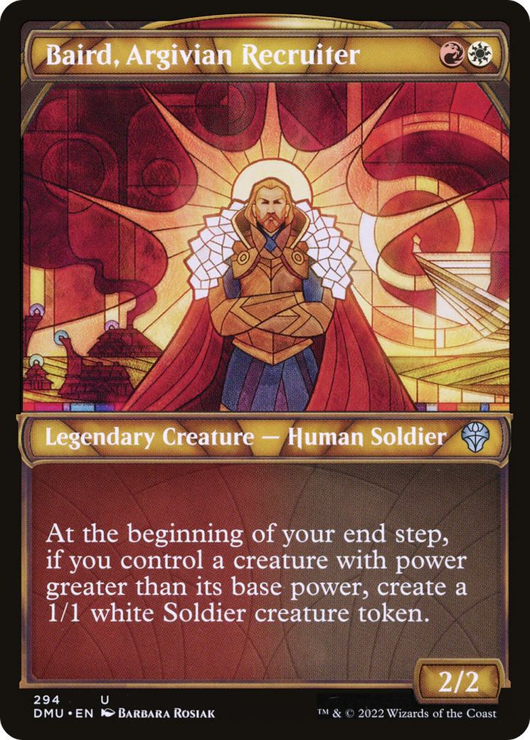 Baird, Argivian Recruiter (Showcase) (DMU-294)  - Dominaria United: (Showcase)