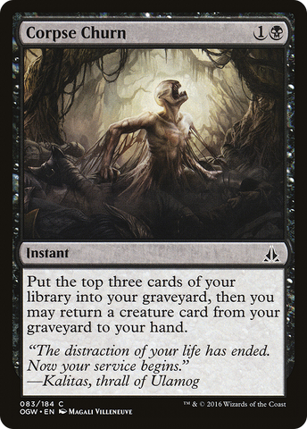 Corpse Churn (OGW-083)  Foil - Oath of the Gatewatch