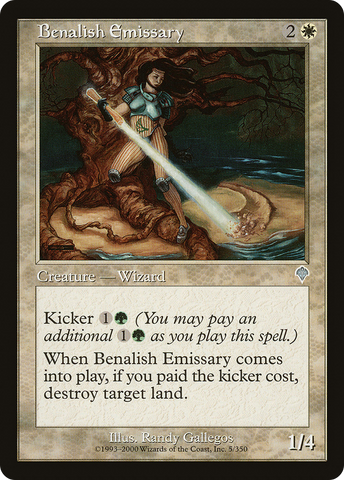 Benalish Emissary (INV-005) - Invasion