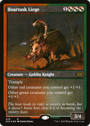 Boartusk Liege (Foil Etched) (2X2-479)  Foil - Double Masters 2022