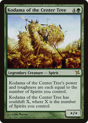 Kodama of the Center Tree (BOK-131)  Foil - Betrayers of Kamigawa