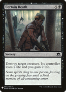 Certain Death (LIST-EMN-84)  - The List