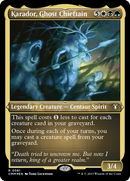 Karador, Ghost Chieftain (CMM-581)  Etched Foil - Commander Masters