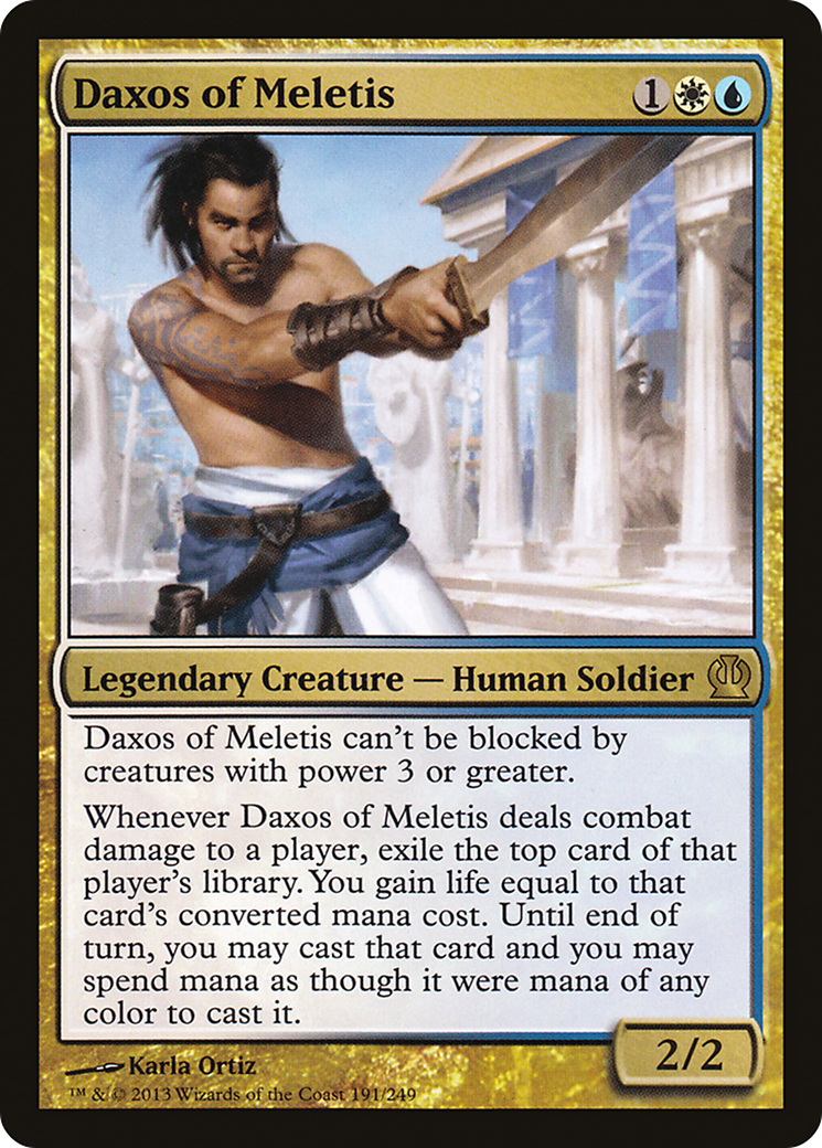 Daxos of Meletis (THS-191)  Foil - Theros