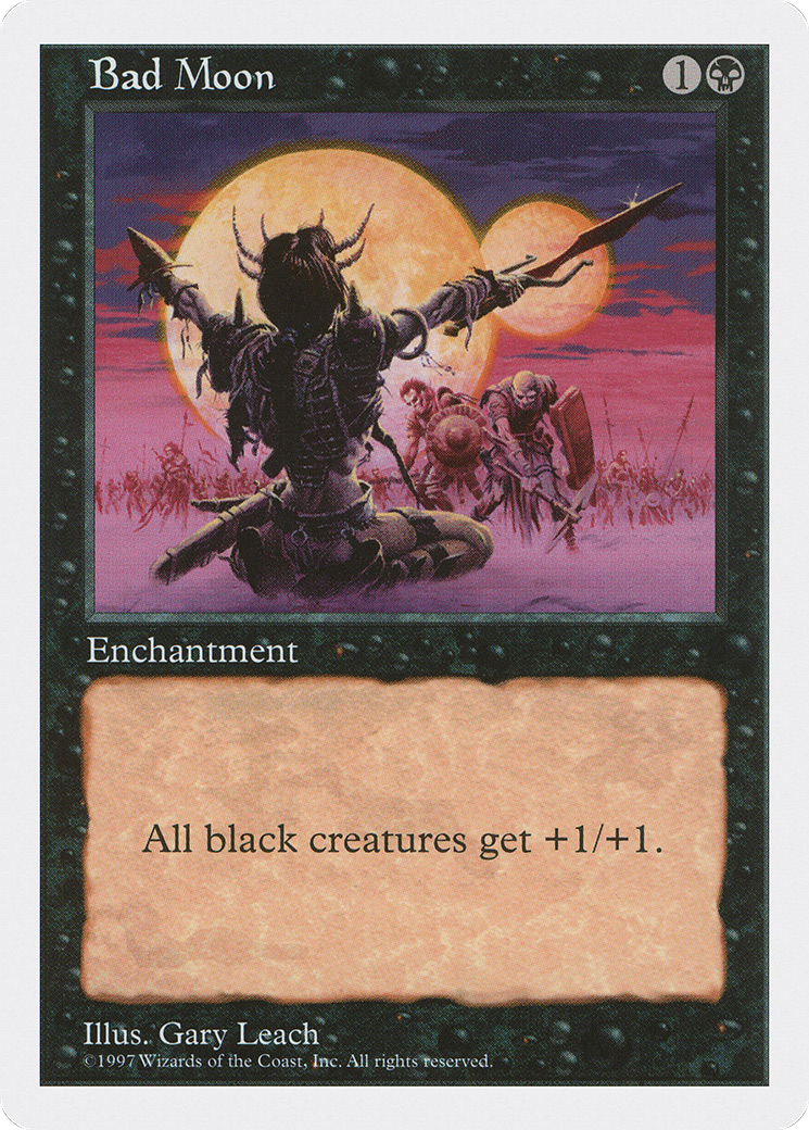 Bad Moon (5ED-)  - Fifth Edition