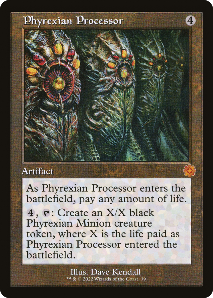 Phyrexian Processor (BRR-039)  Foil - The Brothers' War Retro Artifacts