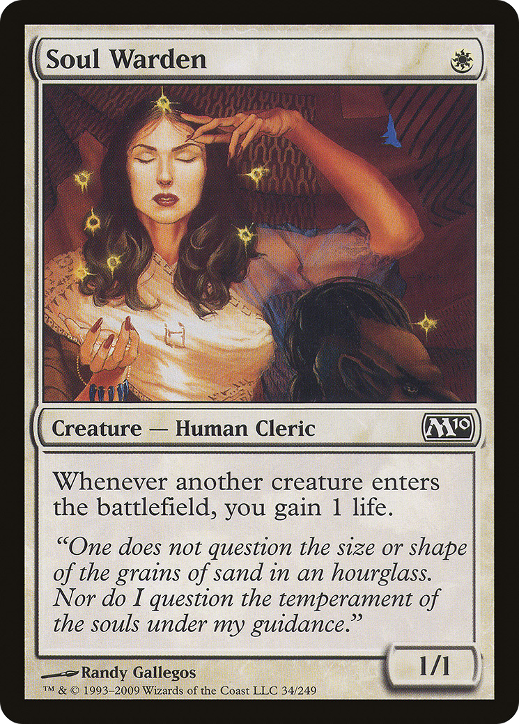 Soul Warden (M10-034)  - Magic 2010