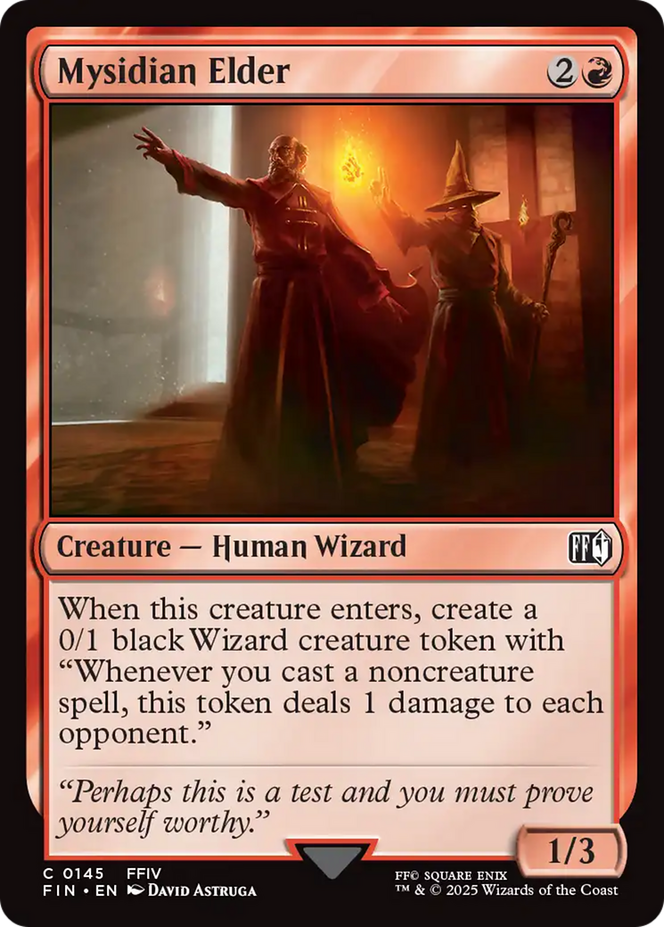 Mysidian Elder (FIN-145)  Foil - FINAL FANTASY