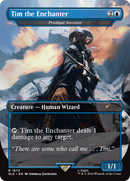 Tim the Enchanter - Prodigal Sorcerer (SLD-1672)  - Secret Lair Drop / Tim the Enchanter (Borderless)
