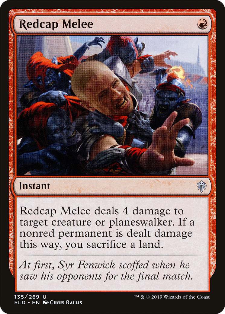 Redcap Melee (ELD-135)  Foil - Throne of Eldraine