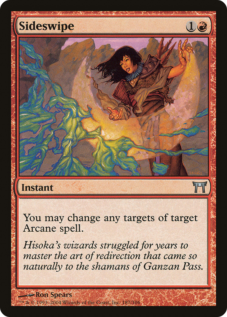 Sideswipe (CHK-187) - Champions of Kamigawa