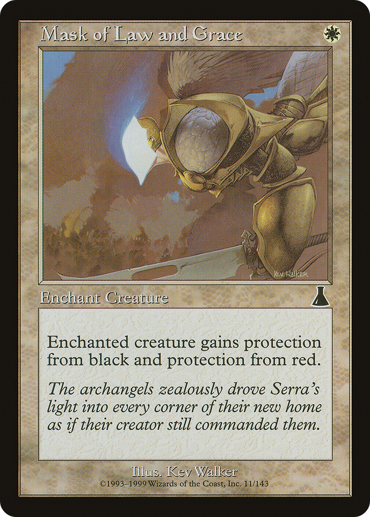 Mask of Law and Grace (UDS-011)  Foil - Urza's Destiny