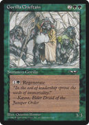 Gorilla Chieftain (4 Gorillas) (ALL-078)  - Alliances