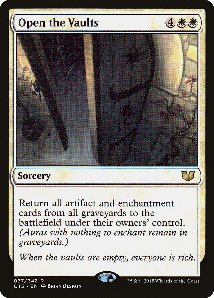 Open the Vaults (C15-077)  - Commander 2015