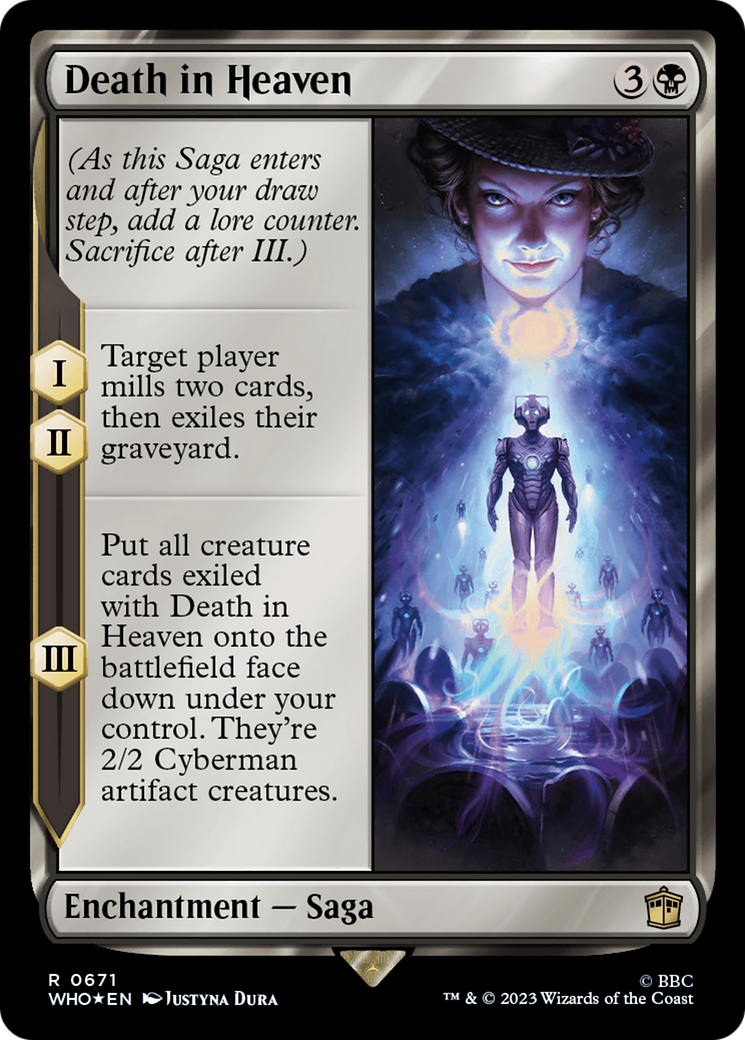 Death in Heaven (Surge Foil) (WHO-671)  Foil - Doctor Who