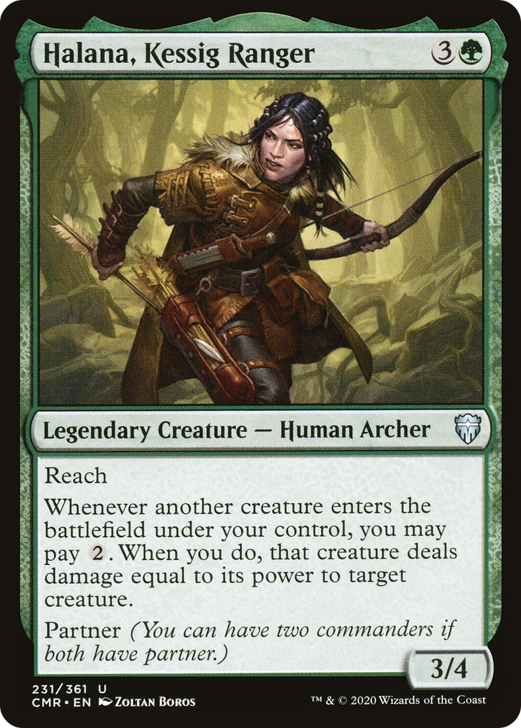 Halana, Kessig Ranger (CMR-231)  - Commander Legends