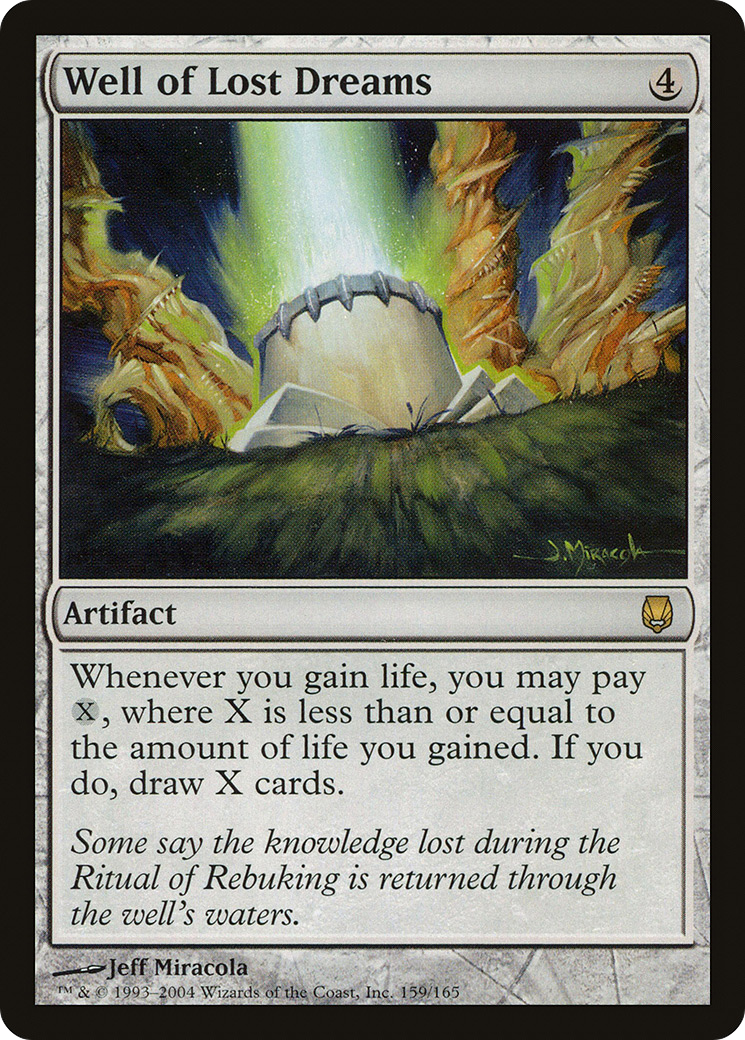 Well of Lost Dreams (DST-159)  Foil - Darksteel