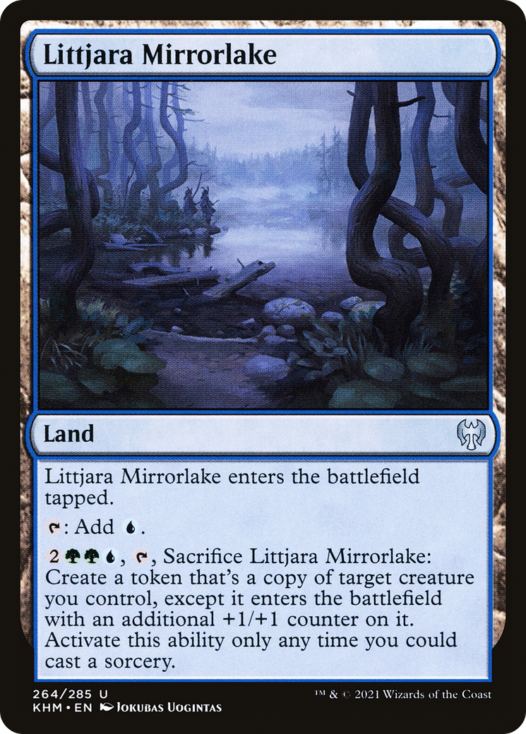 Littjara Mirrorlake (KHM-264)  Foil - Kaldheim