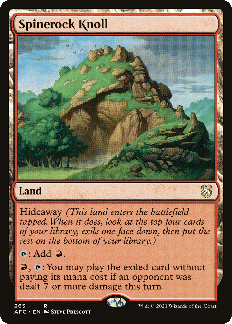 Spinerock Knoll (AFC-263) - Adventures in the Forgotten Realms Commander