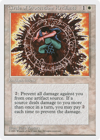Circle of Protection: Artifacts (4ED-)  - Fourth Edition