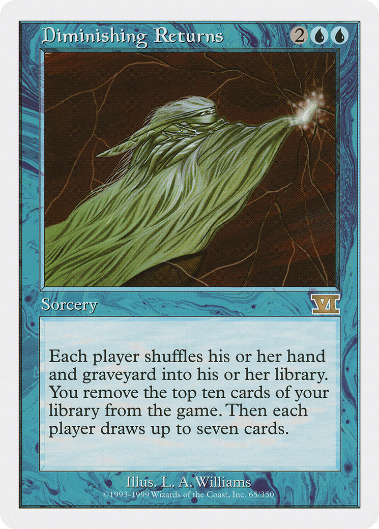 Diminishing Returns (6ED-065)  - Classic Sixth Edition