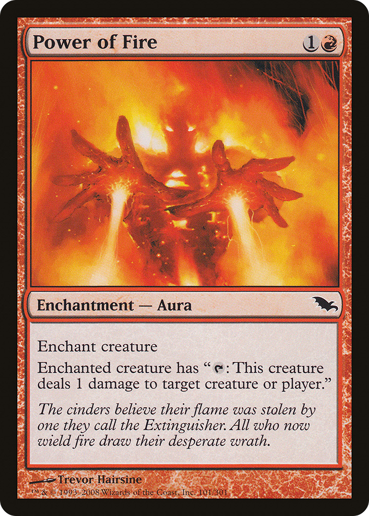 Power of Fire (SHM-101)  - Shadowmoor