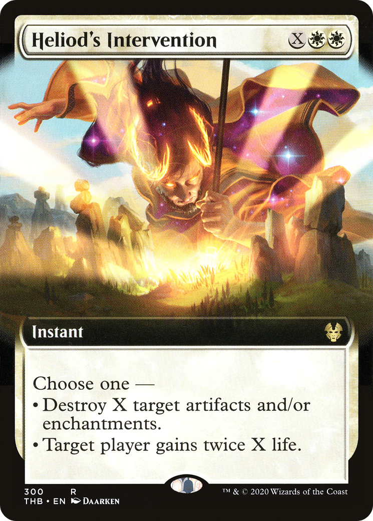 Heliod's Intervention (Extended Art) (THB-300)  - Theros Beyond Death