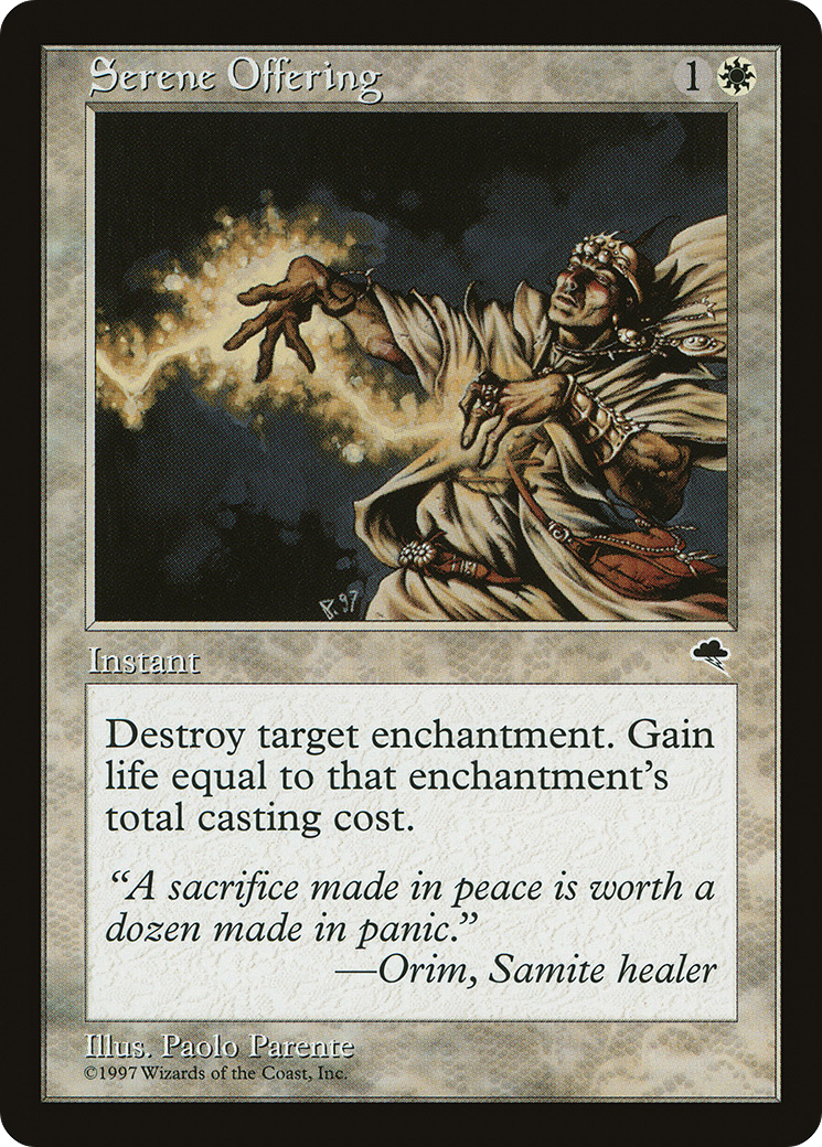 Serene Offering (TMP-040)  - Tempest