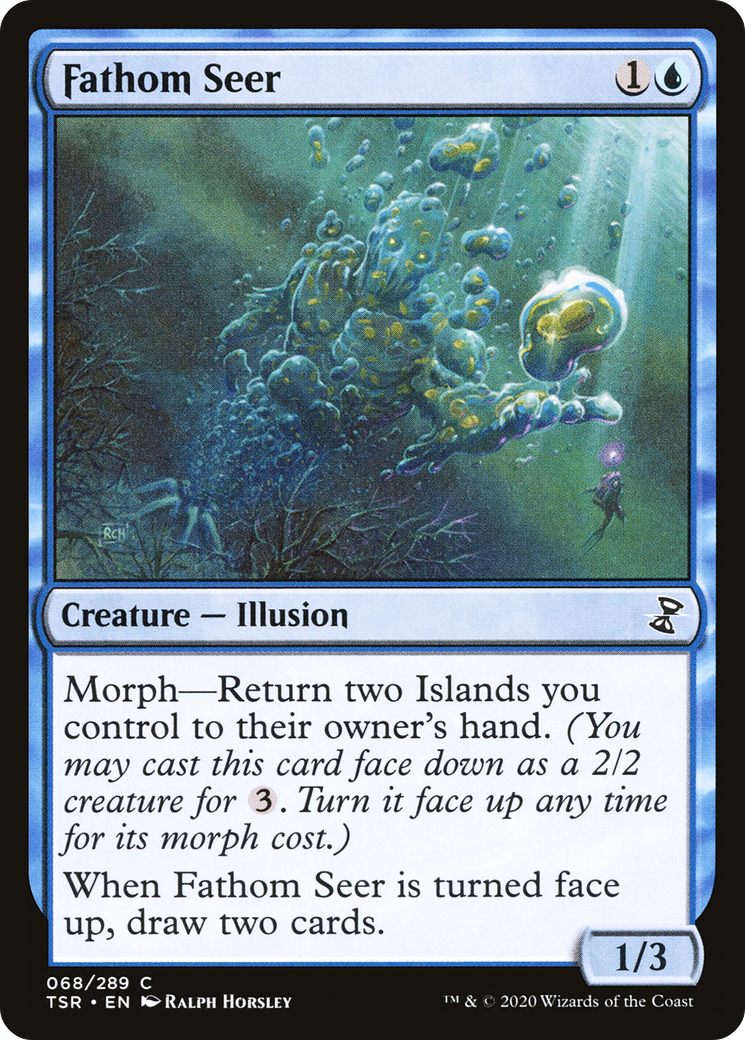 Fathom Seer (TSR-068)  Foil - Time Spiral Remastered
