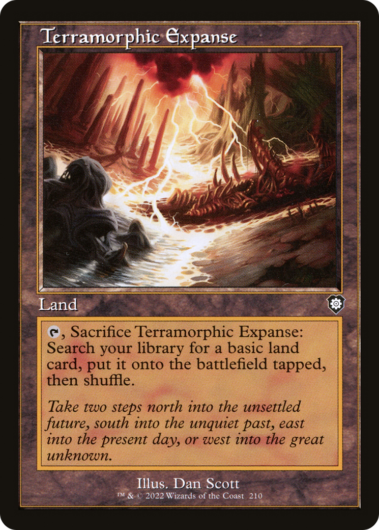Terramorphic Expanse (Retro Frame) (BRC-210)  - The Brothers' War Commander