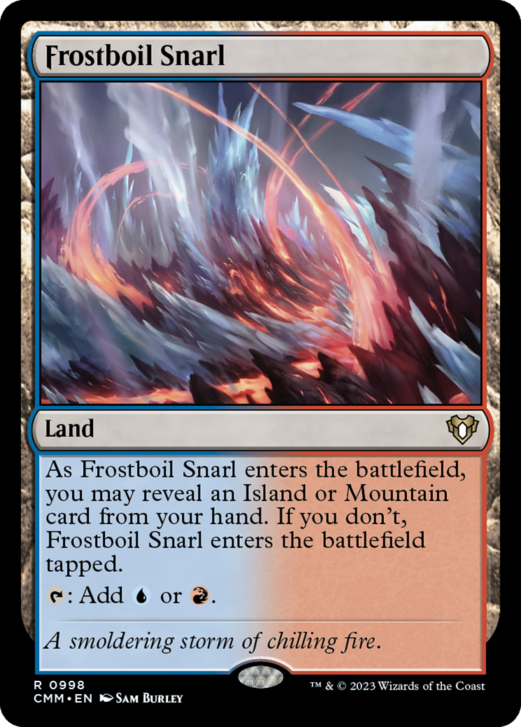 Frostboil Snarl (CMM-998)  - Commander Masters
