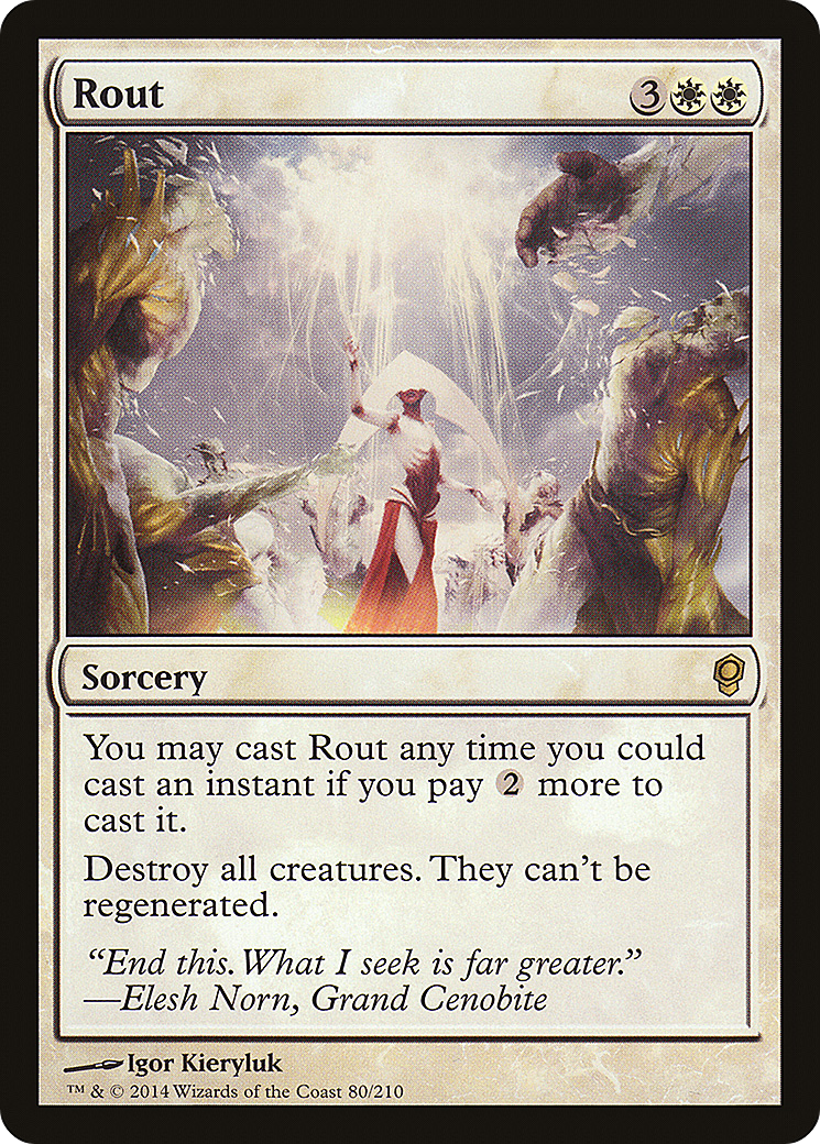 Rout (CNS-080)  Foil - Conspiracy