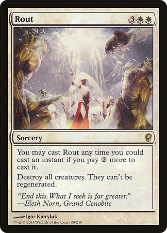 Rout (CNS-080)  Foil - Conspiracy