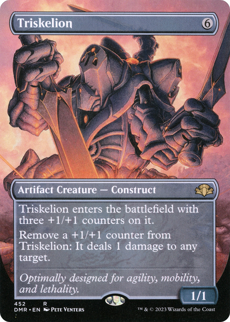 Triskelion (Borderless) (DMR-452)  Foil - Dominaria Remastered